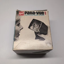 PANA-VUE 1 LIGHTED 2 X 2 SLIDE PROJECTION VIEWER GAF - Tested and Works