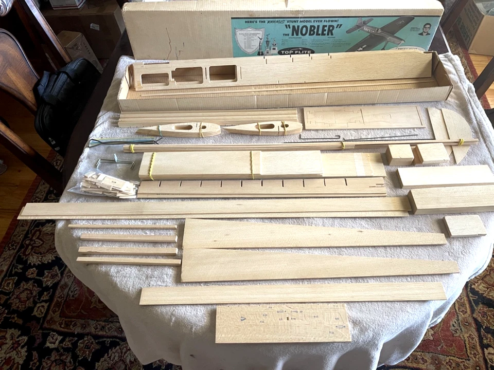 '' NOBLER ''-- TOP FLITE--CONTROL  LINE STUNT - Image 3 of 4