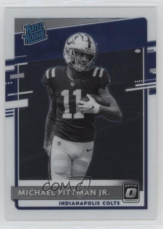 2020 Panini Donruss Optic Rated Rookies Variation Michael Pittman Jr #322 uk2