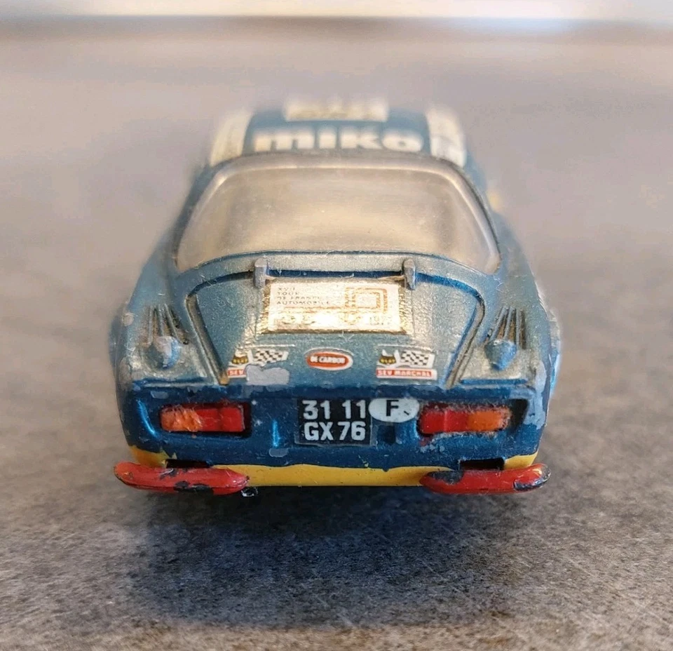 Solido RENAULT Alpine A 110 n. 95 Tour de France 1970 N. 181 Scala 1/43 - Immagine 4 di 4