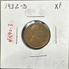 1932-D Lincoln Wheat Cent Extremely Fine (XF)