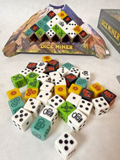 Dice Miner the Board Game--OPEN BOX; ONLY PLAYED ONCE. SEE