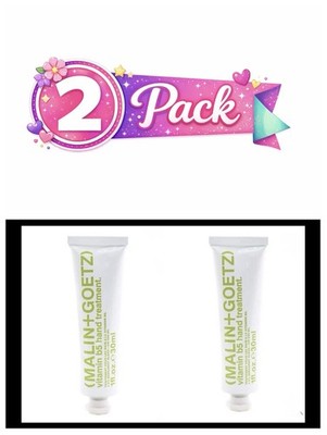 2 PACK MALIN+GOETZ MEADOWFOAM OIL BALM 1. oz DEEPLY MOISTURIZE NOURISH Smooth