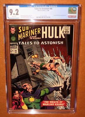 Tales to Astonish #86 CGC 9.2 WHITE pgs! Boomerang appearance 1966 15pix INSURED