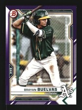 Brayan Buelvas 2021 Bowman Draft Purple #BD-39 SN,/250