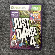 Just Dance 4 Microsoft Xbox 360 Kids Kinect Family Game TESTED