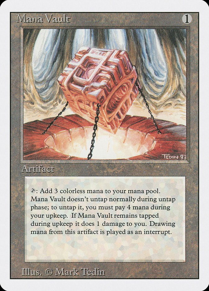 MTG Mana Vault  - 3rd Edition / Revised #263