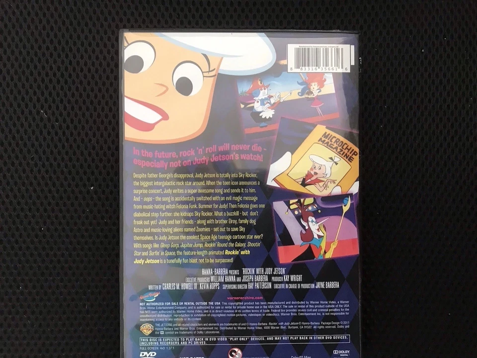 The Jetsons: Rockin' with Judy Jetson (DVD, 1988) - Image 2 of 3