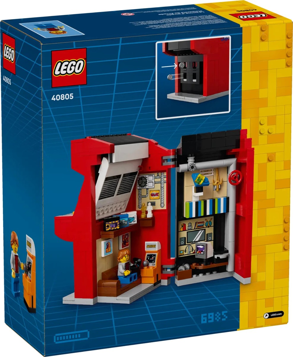 LEGO 40805 Slot Arcade Machine Fun Retro Space Video Game Merch