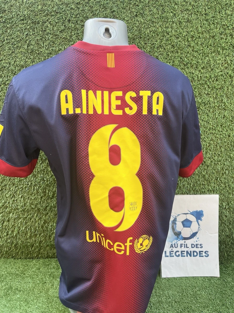 Trikot Nike FC Barcelona 2017-2018 Home - A. Iniesta 8 I Heim Barca | eBay