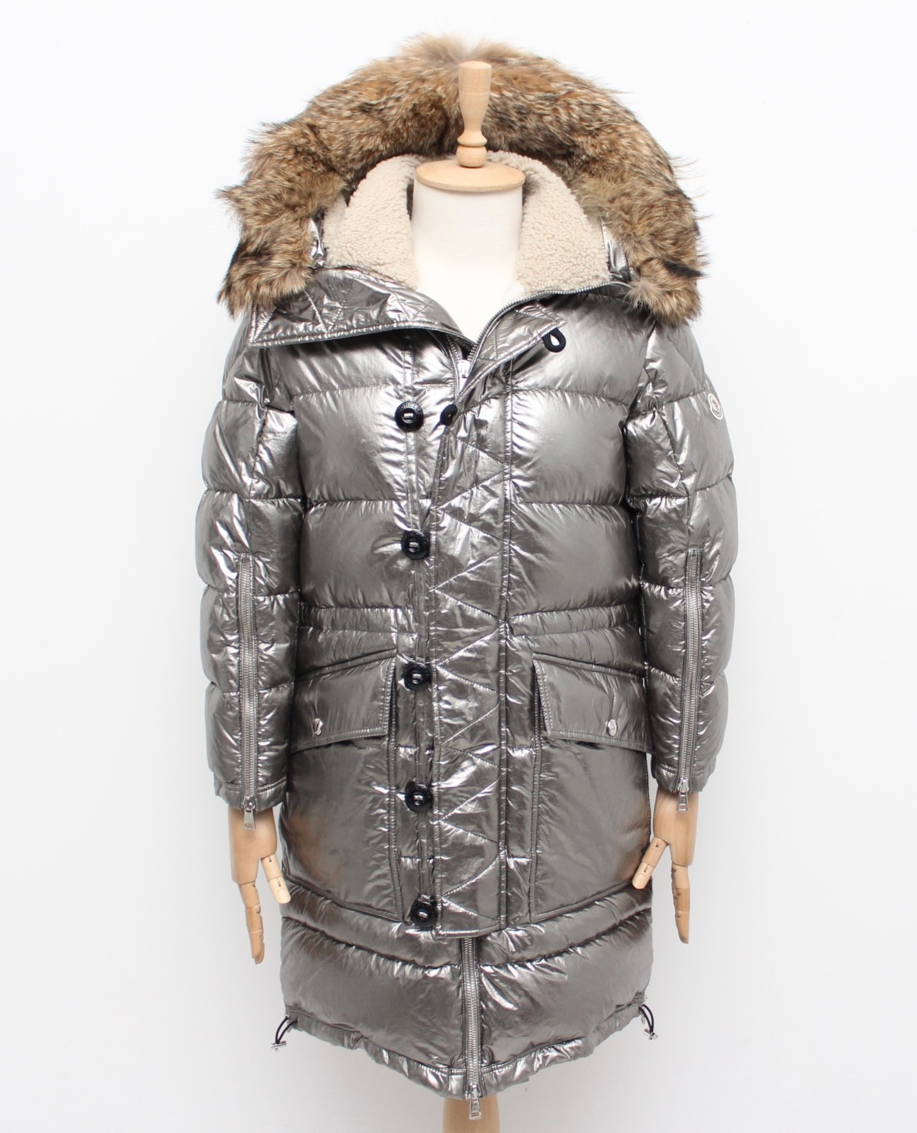 Authentic Men's MONCLER Inuit Quilted Down Puffer Jacket RARE Size Tag 0 fits S