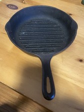 GRISWOLD WAGNER WARE 9" Griddle Broiler Grill Skillet Cast Iron Vintage