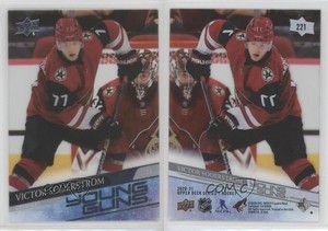 2020-21 Upper Deck Young Guns Clear Cut Victor Soderstrom #221 Rookie RC