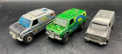 Hot Wheels Lot of 3 Vintage Vans