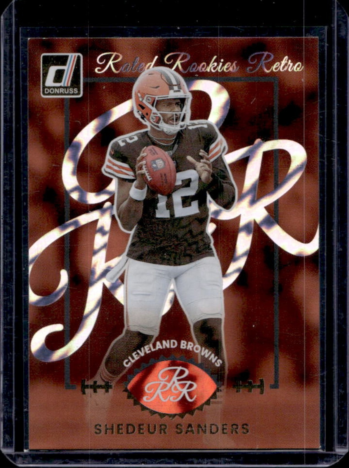 2025 Donruss Shedeur Sanders Rated Rookie Retro RC #11 Browns