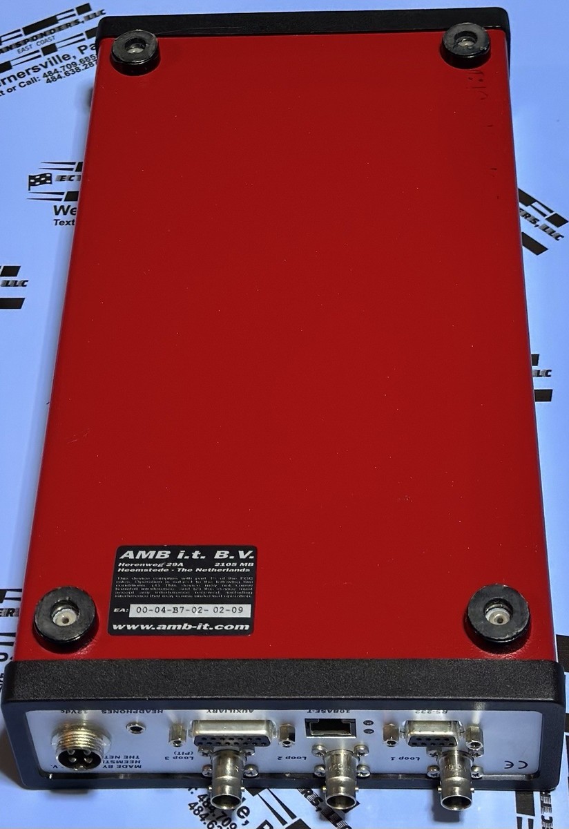 MYLAPS AMBポンダー MYLAPS - AMB - TRANX2 DECODER - EXTENDED LOOP - !!!!IN