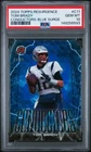 149256593 Tom Brady 2024 Topps Resurgence #C-11 Blue Surge Conductors /99 PSA 10