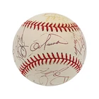 2002 Seattle Mariners 25+ Signature Autographed MLB Baseball (Jeff Nelson LOA)