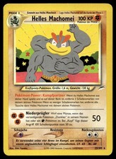 Helles Machomei 25/105 Rare Neo Destiny Pokemon LP Light Deutsch
