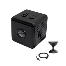 1080P HD Mini WiFi Camera w/Night Vision Motion Alert iOS Android Security Cam