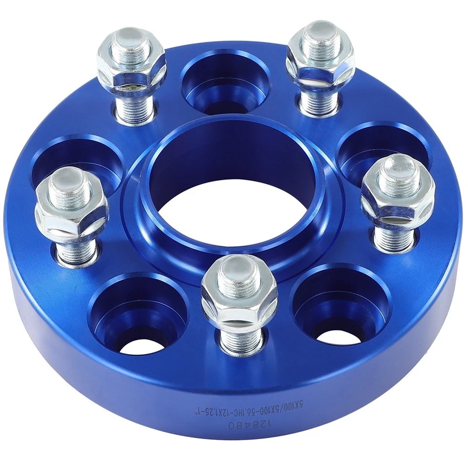4 piezas espaciadores de rueda centrados en el cubo de 1" 5x100 para Subaru Impreza 1993-2023 Foto 4 de 4
