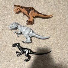 LEGO Jurassic World Dinosaurs Minifigures T-Rex Indominus Indoraptor NEW