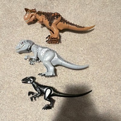 LEGO Jurassic World Dinosaurs Minifigures T-Rex Indominus Indoraptor NEW
