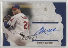 2015 Topps Supreme Simply Supreme Auto Corey Kluber #SSA-CK Auto