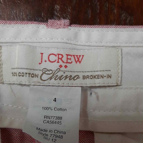 J.Crew chinos shorts sz 4 Classic,Summer,Prepster - Picture 5 of 6