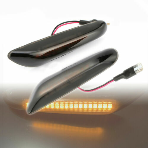 2x LED Clignotants Latéraux Fumee Compatible Pour X3 F25 X5