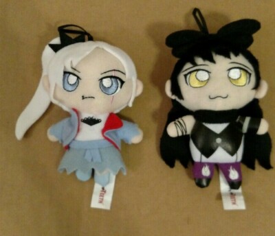 Official Rooster Teeth RWBY Chibi Plush Weiss and Blake - 2015, Rare | eBay