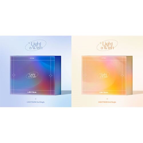 LIGHTSUM 2nd Album [Light a Wish] CD+90p Booklet+Lyrics+2p Card+Sticker+F.Poster - Picture 1 of 21