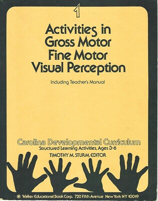 Carolina Developmental Curriculum : Structured Learning Activities, Ages 3-6 by