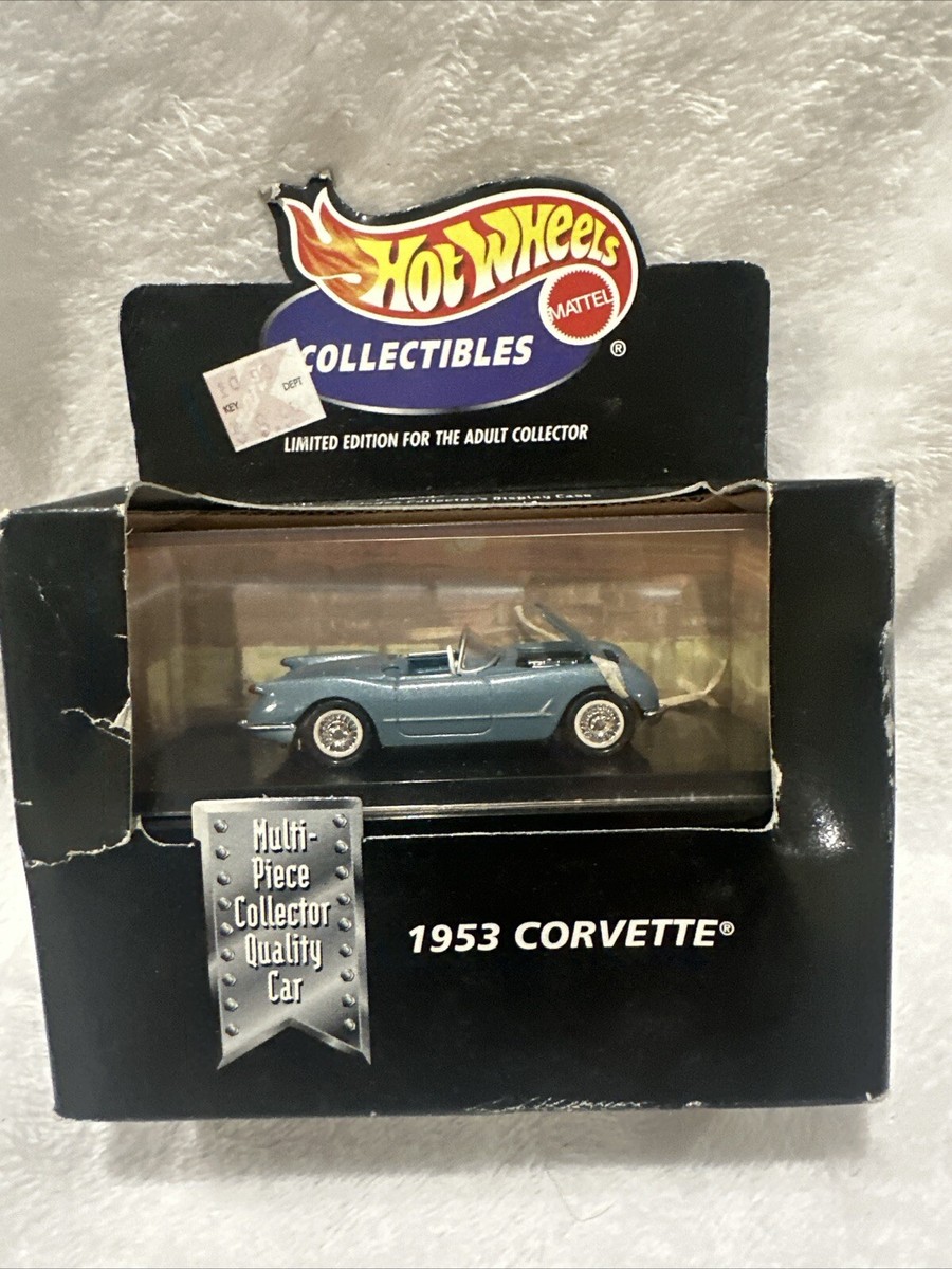 HOT WHEELS Collectibles Black Box 1953 CORVETTE Blue Sky