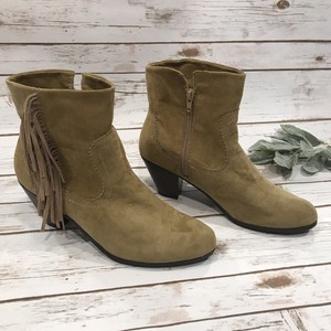 suede half boots