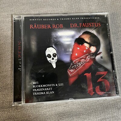 Räuber Rob & Dr. Faustus - 13 CD (Frauenarzt, Blokkmonsta, Trauma Klan, Uzi)