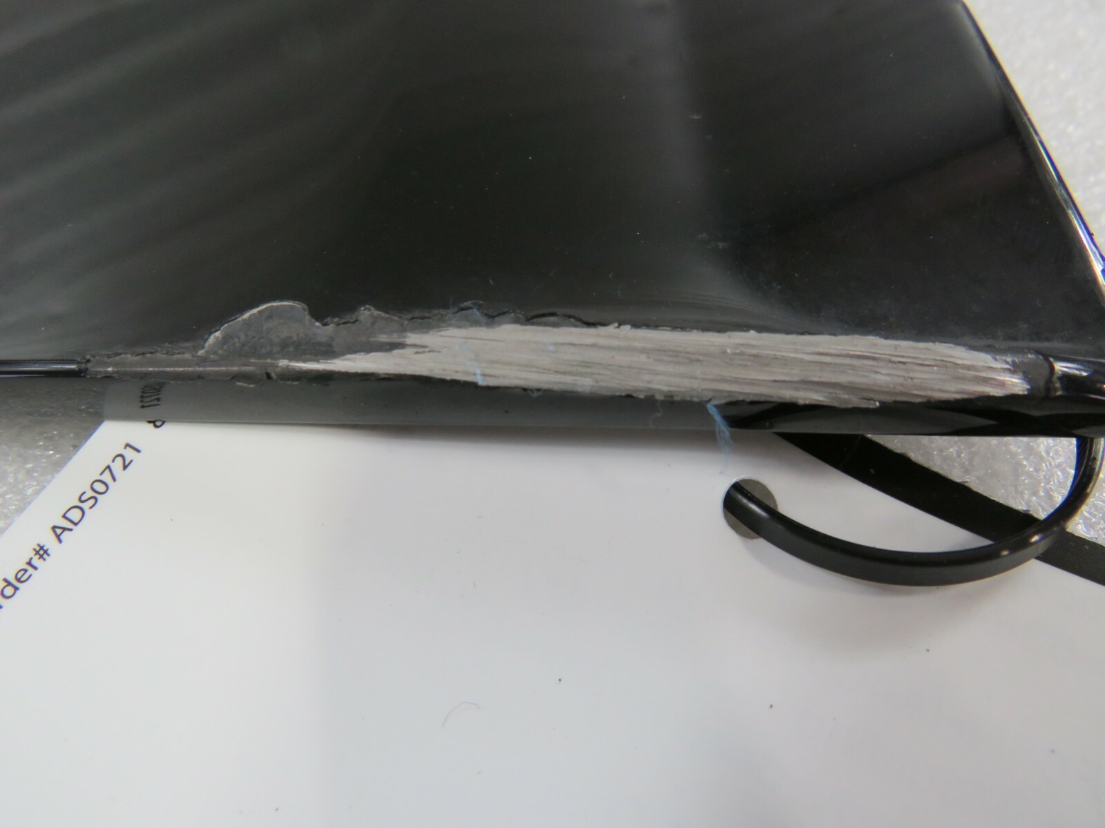 Ferrari 458 Italia, Spider, LH, Left, Upper Body Moulding, Used, P/N 83945800