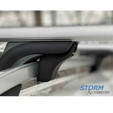 SH617 - CROSS BARS - CROSSBARS - ROOF RAILS - UNIVERSAL FIT - 120 CM - SILVER