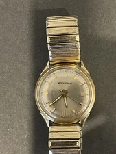 1965 Men’s 10K Gold Filled Bulova Accutron Tuning Fork Movement 214 Wristwatch 