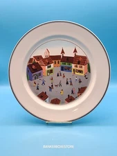 Villeroy & Boch Design NAIF 10 5/8 in  Dinner Plate Laplau #4 Old Village Square