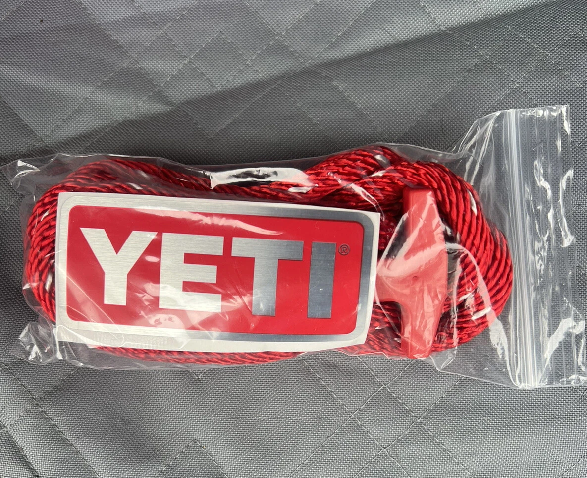 NEW SOLD OUT RED YETI Tundra Cooler Rope, Handles, Latches & STICKER