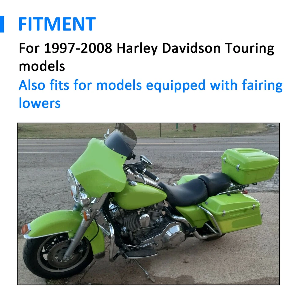 Protector de motor barra de choque de carretera para Harley Touring Road King 1997-2008 cromada Foto 2 de 4