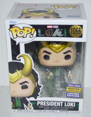Funko POP! Marvel President Loki #1066 Figure Winter Convention Exclusive MINT 