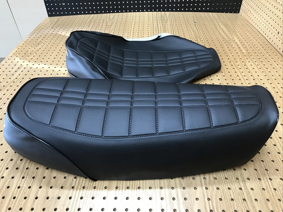 FUNDA ASIENTO KAWASAKI KZ400D KZ400D3 KZ400D4 MODELO 1974-1977 (k*-19) Foto 3 de 4