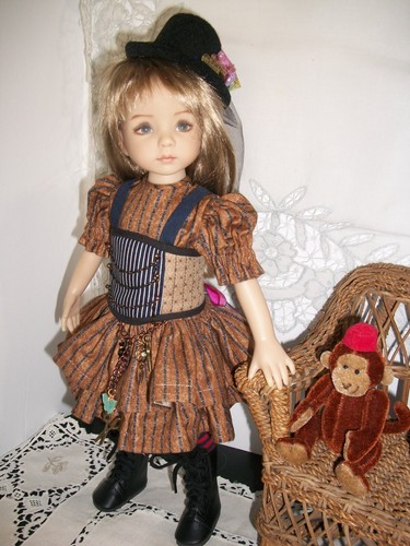 13" Effner Little Darling 5 Piece Steampunk Outfit - 第 1/10 張圖片