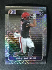 2023 Pro Set Metal Football Silver Mojo 71 Bijan Robinson Xrc 89