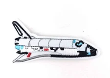 Space Shuttle Embroidered Applique Iron On Patch design Sew on Badge 141