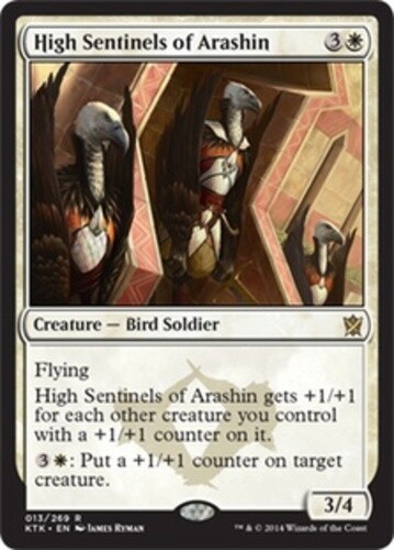 High Sentinels of Arashin NM, English MTG Khans of Tarkir - Picture 1 of 1