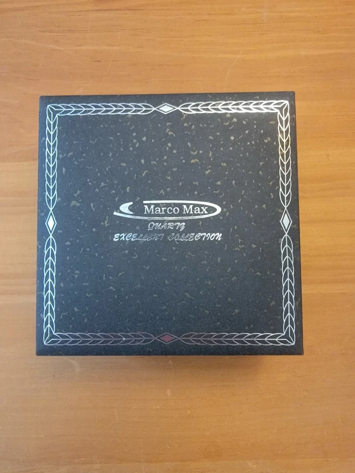 Marco Max Llavero de Bolsillo, Bolígrafo, Juego de Reloj NUEVO Unisex Acero Inoxidable Plata Foto 3 de 4