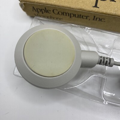 VINTAGE Apple Computer Microphone 699-5103-A Original Packaging